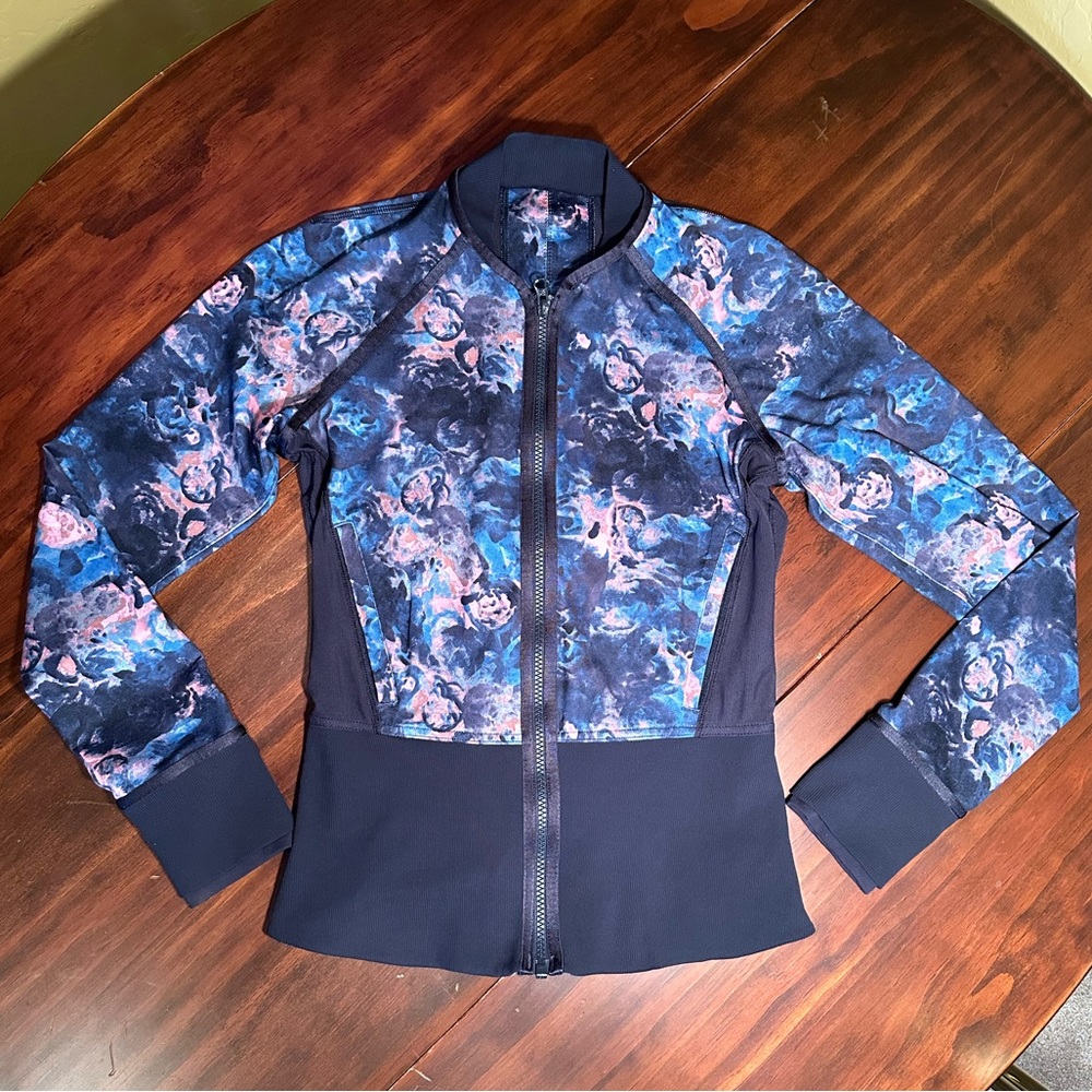 Lululemon Zip Up Mesh Zip Up Jacket